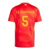 Camiseta de fútbol España Robin Le Normand 5 Primera Equipación Euro 2024 - Hombre